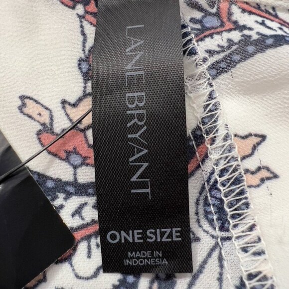 Lane Bryant Plus Boho Floral Open Front Chiffon Kimono – One Size NWT - Picture 7 of 10